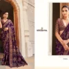 Launching Kreshva Aarini Designer Silk Saree With Flower Print Saree Collection Wholesale 2026