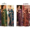 Launching Kreshva Aarini Designer Silk Saree With Flower Print Saree Collection Wholesale 2026