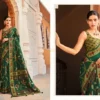 Launching Kreshva Aarini Designer Silk Saree With Flower Print Saree Collection Wholesale 2026