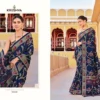 Launching Kreshva Aarini Designer Silk Saree With Flower Print Saree Collection Wholesale 2026