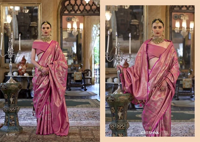 Buy Kreshva Mangalsutra Heavy Silk Traditional Wear Saree Collection Wholesale 2026