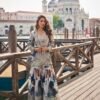 Launching Sayuri Elnaaz Designer Chinon Silk Embroidered Indo Western Collection Wholesale 2026