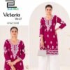 Buy Blue Hills Victoria Vol 27 Stylish Rayon Kurti With Bottom Collection Wholesale 2026