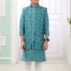 Latest Sumi 281 to 286 Art Banarasi Silk Party Wear Printed Readymade Kids Kurta Pajama Collection Wholesale 2026