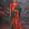 Launching Kreshva Patola Vanmala PV Silk Weaving Border Patola Print Saree Wholesale 2026