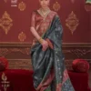 Beautiful Kreshva Kalki Silk With Ikkat Design Saree Wholesale 2026