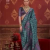 Beautiful Kreshva Kalki Silk With Ikkat Design Saree Wholesale 2026