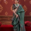 Beautiful Kreshva Kalki Silk With Ikkat Design Saree Wholesale 2026