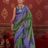 Beautiful Kreshva Kalki Silk With Ikkat Design Saree Wholesale 2026