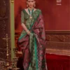 Beautiful Kreshva Kalki Silk With Ikkat Design Saree Wholesale 2026