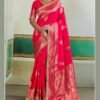 Rajtex Karnival Wedding Handloom Weaving Silk With Fancy Borders Saree Collection Wholesale
