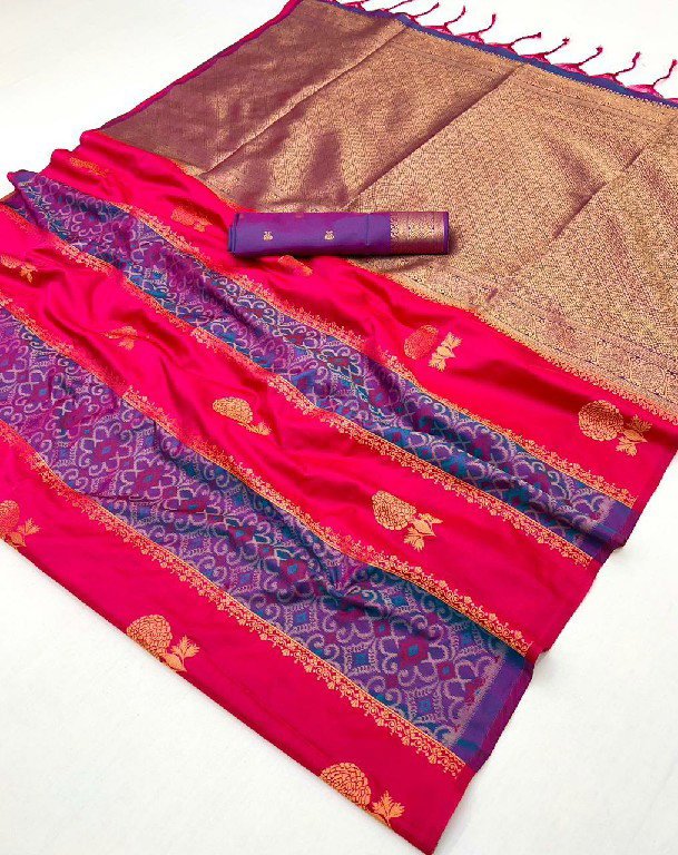Stylish Rajtex Kirtan Patola Pure Silk Handloom Weaving Saree Wholesale 2026