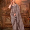 Stylish Kreshva Man Morni P.V. Silk With Kalmakari Design Saree Wholesale 2026