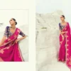 Buy MN 8200 Series Viscose Satin Silk Saree Wholesale 2026