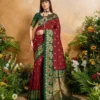 Buy Rajtex Karnation Handloom Weaving Silk Saree Wholesale 2026