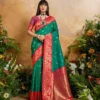 Buy Rajtex Karnation Handloom Weaving Silk Saree Wholesale 2026