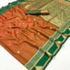Beautiful Rajtex Kontessa Temple Tussar Silk Handloom Weaving Saree Wholesale 2026