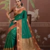 Beautiful Rajtex Kontessa Temple Tussar Silk Handloom Weaving Saree Wholesale 2026
