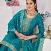 Stylish Blue Hills Aisha Rayon With Embroidery Kurti Pant And Dupatta Collection Wholesale 2026