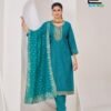 Stylish Blue Hills Aisha Rayon With Embroidery Kurti Pant And Dupatta Collection Wholesale 2026