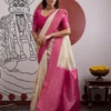 Stylish Rajtex Paper Silk 01 Handloom Weaving Saree Wholesale 2026