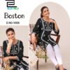 Stylish Blue Hills Boston Rayon Embroidery Work Kurti Collection Wholesale 2026