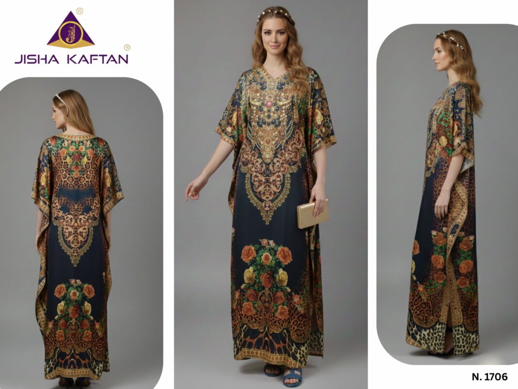 Stylish Jisha Kaftan E Nazakat Vol 17 Poly Japan Satin Kaftan Collection Wholesale 2026
