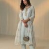 Beautiful Alizeh 7046 To 7049 Georgette With Embroidered Work Kurti Pant And Dupatta Wholesale 2026