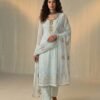 Beautiful Alizeh 7046 To 7049 Georgette With Embroidered Work Kurti Pant And Dupatta Wholesale 2026
