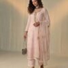 Beautiful Alizeh 7046 To 7049 Georgette With Embroidered Work Kurti Pant And Dupatta Wholesale 2026