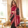 Buy Kreshva Kalatmak Silk With Traditional Temple Border Saree Wholesale 2026