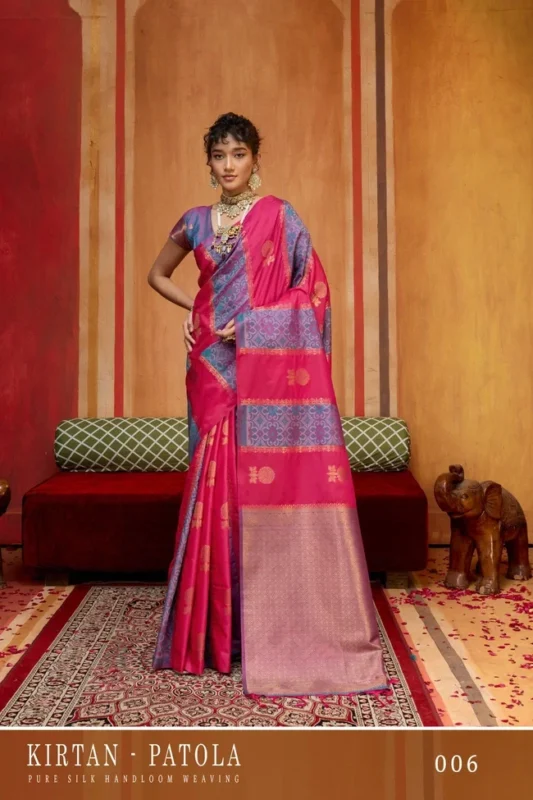 Latest Rajtex Karnation Vol 1 Handloom Weaving Silk Saree Wholesale 2026
