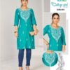 Beautiful Blue Hills College Girl Vol 5 Rayon Embroidery Casual Wear Kurti Collection Wholesale 2026