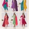 Latest Blue Hills Noor Jahan Chanderi Foil Printed Embroidery Top Bottom And Dupatta Wholesale 2026