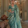 Buy Kreshva Aakarshan PV Tissue Dharmavaram Silk Weaving Saree Wholesale 2026