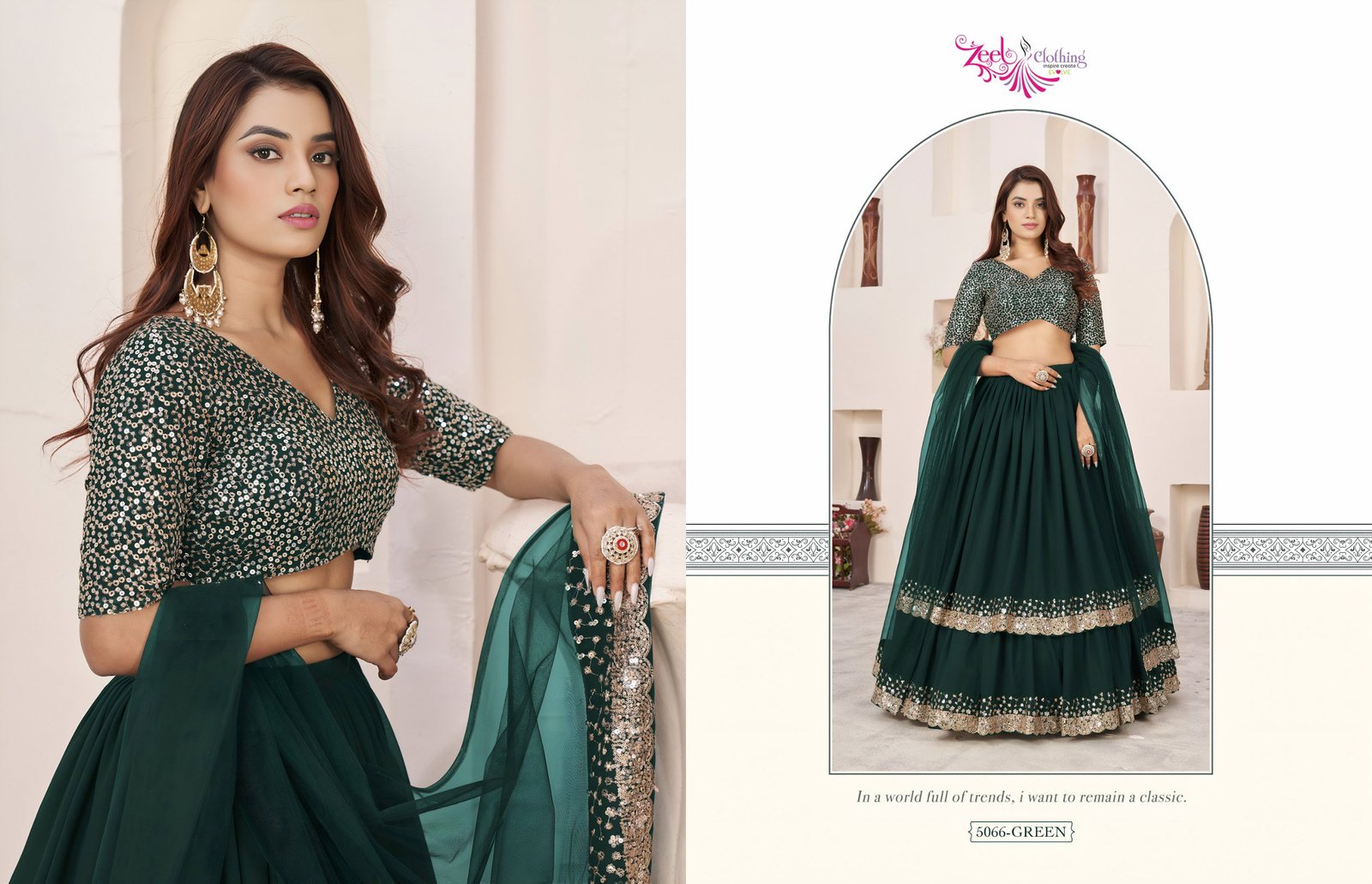Latest Zeel Anchal Vol 2 Georgette With Sequence Work Lehenga Choli Collection Wholesale 2026