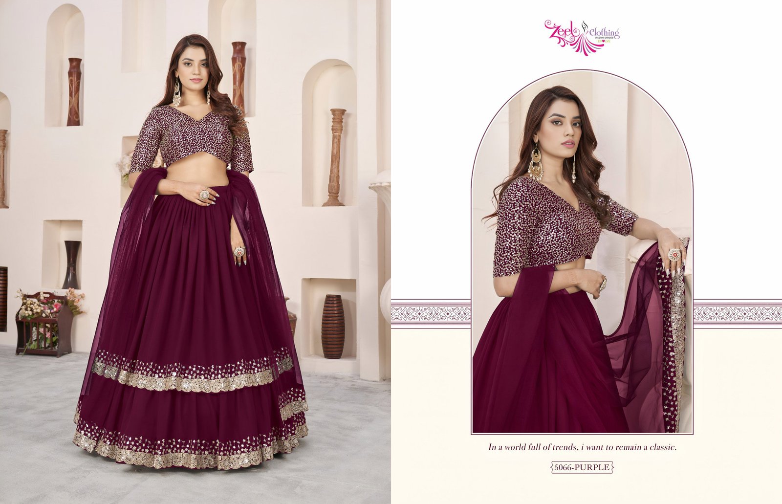 Latest Zeel Anchal Vol 2 Georgette With Sequence Work Lehenga Choli Collection Wholesale 2026