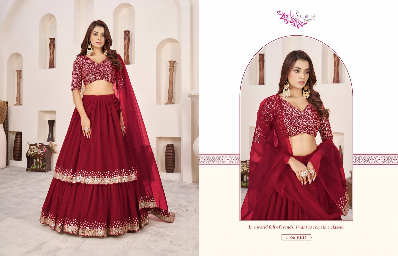 Latest Zeel Anchal Vol 2 Georgette With Sequence Work Lehenga Choli Collection Wholesale 2026