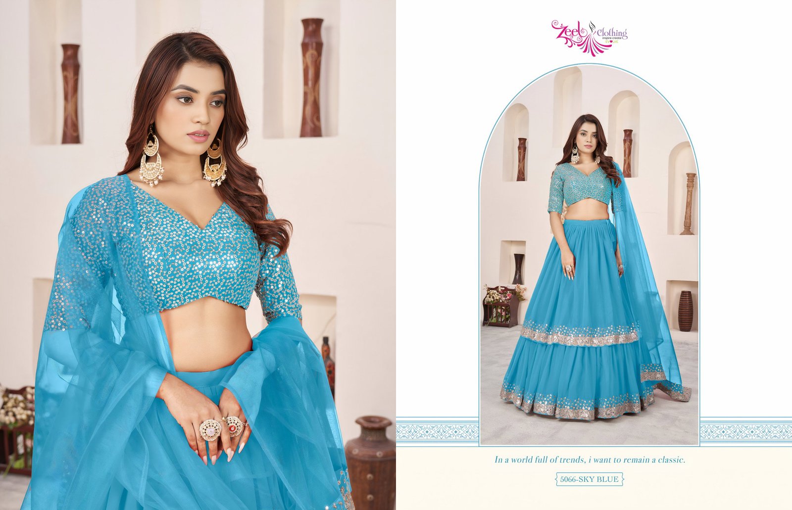 Latest Zeel Anchal Vol 2 Georgette With Sequence Work Lehenga Choli Collection Wholesale 2026