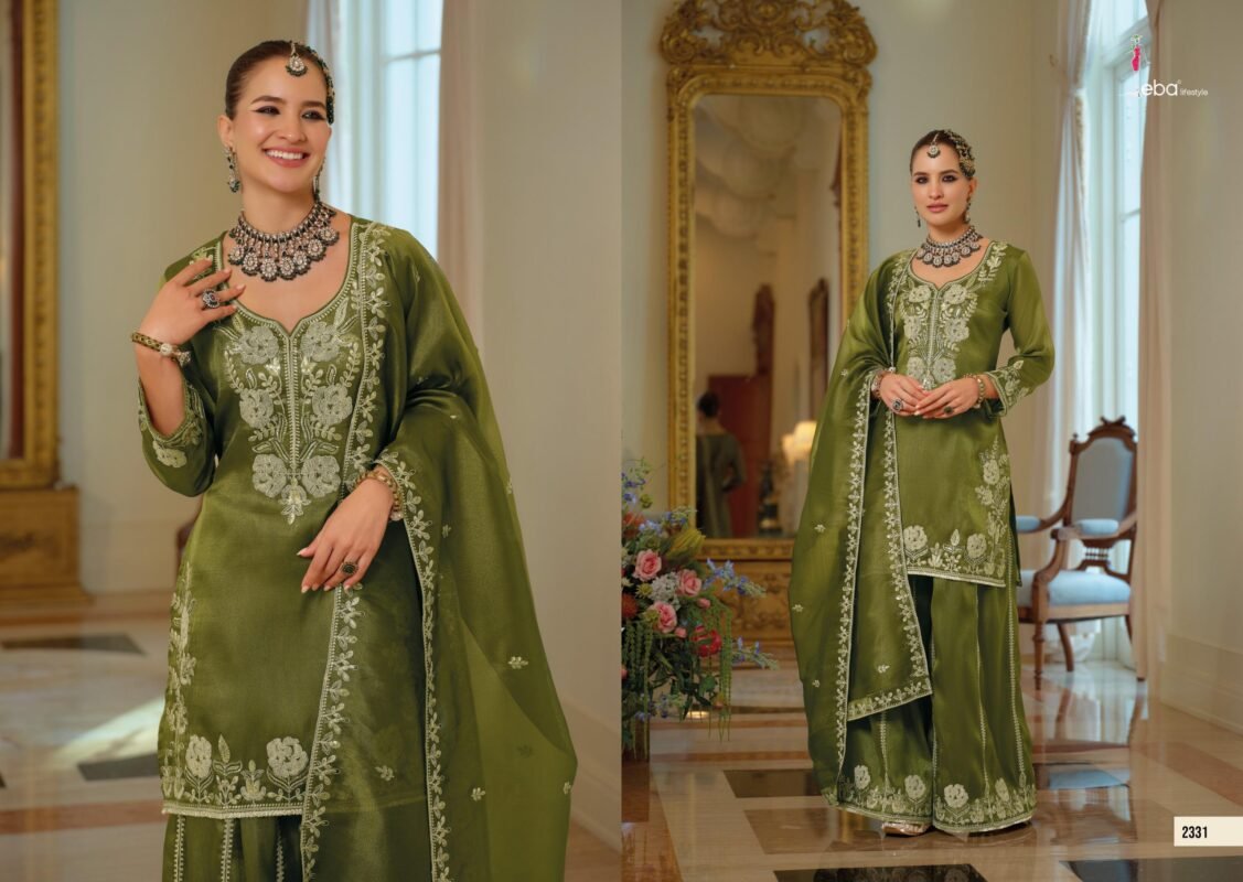 Beautiful Eba NoorJahan Chandniya With Embroidery Work Designer Wear Collection Wholesale 2026
