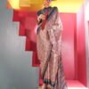 Stylish Kreshva Silkina Satin Kashmiri Prints Fancy Saree Collection Wholesale 2026