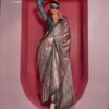 Stylish Kreshva Silkina Satin Kashmiri Prints Fancy Saree Collection Wholesale 2026