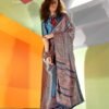 Stylish Kreshva Silkina Satin Kashmiri Prints Fancy Saree Collection Wholesale 2026