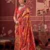 Launching Kreshva Patola Heritage Silk Printed Traditional Wear Saree Collection Wholesale 2026