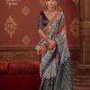 Buy Kreshva Takshshila P C Silk With Ikkat Design Saree Wholesale 2026