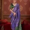 Buy Kreshva Takshshila P C Silk With Ikkat Design Saree Wholesale 2026