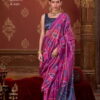 Buy Kreshva Takshshila P C Silk With Ikkat Design Saree Wholesale 2026