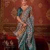 Buy Kreshva Takshshila P C Silk With Ikkat Design Saree Wholesale 2026