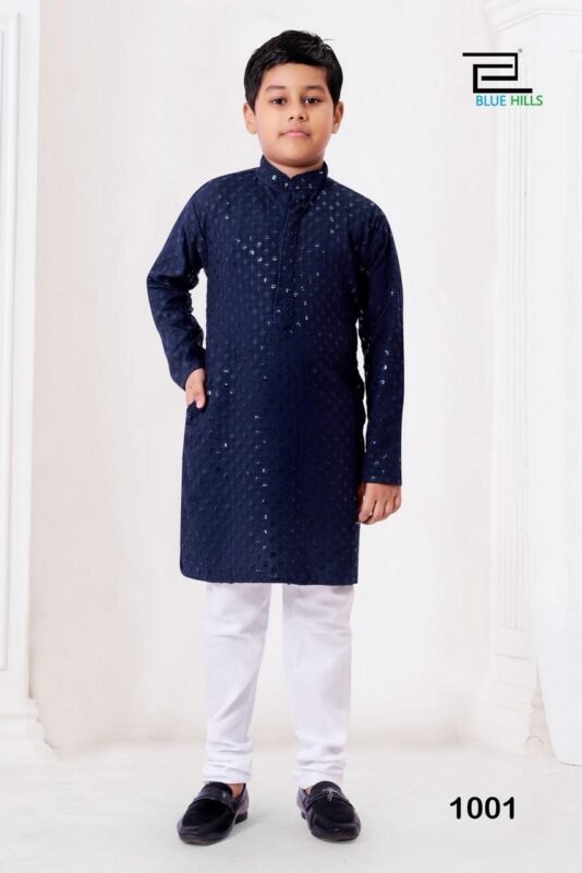 Launching Lekha LI Prince Heavy Rayon Chikankari Kids Kurta Pajama Wholesale 2026