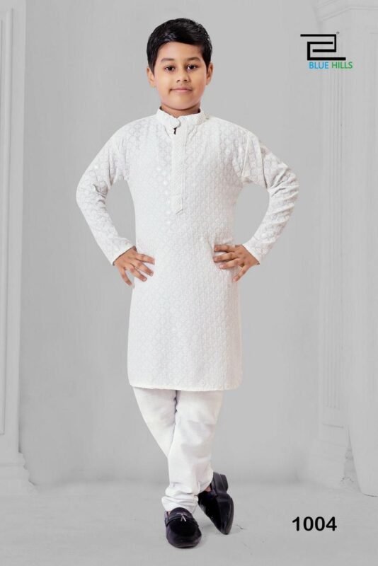 Launching Lekha LI Prince Heavy Rayon Chikankari Kids Kurta Pajama Wholesale 2026